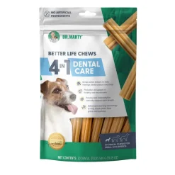 Hot Dr. Marty Better Life 4-in-1 Dental Care Dental Chew Sticks