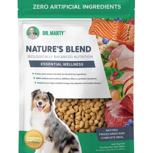 Outlet Dr. Marty Nature's Blend Essential Wellness Premium Freeze-Dried Raw Dog Food
