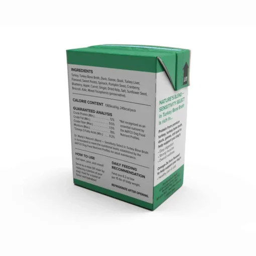 Best Dr. Marty Nature’s Blend Sensitivity Select in Turkey Bone Broth Adult Wet Dog Food
