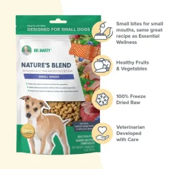 Sale Dr. Marty Nature's Blend Small Breed Premium Freeze-Dried Raw Dog Food for Small Dogs