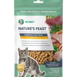 New Dr. Marty Nature's Feast Essential Wellness Poultry Premium Freeze-Dried Raw Cat Food