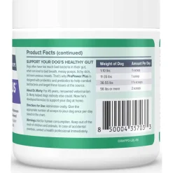 Hot Dr. Marty ProPower Plus Probiotics Canine Digestive Powdered Supplement for Dogs
