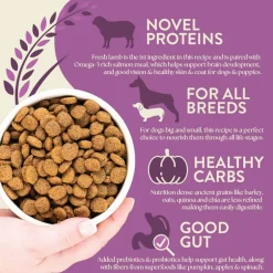 Sale Earthborn Holistic Ancient Grains & Superfoods Unrefined Roasted Lamb Recipe Dry Dog Food