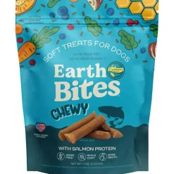 Hot Earthborn Holistic Earth Bites Chewy Salmon Protein Grain Free Soft Dog Treats