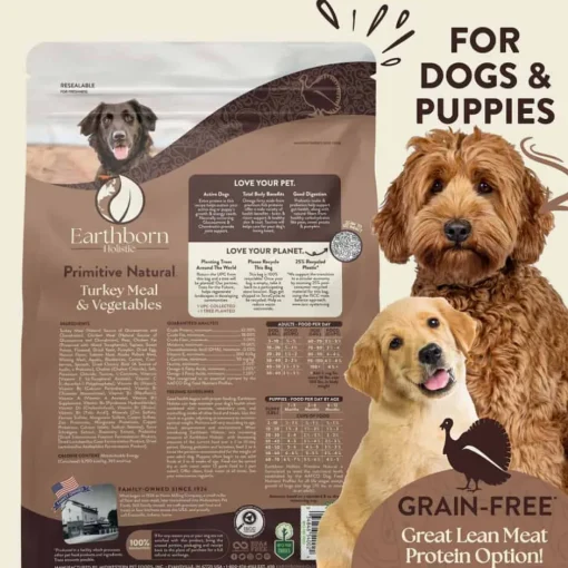 Online Earthborn Holistic Primitive Natural Grain Free Dry Dog Food
