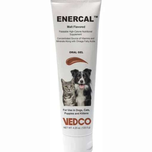 Best EnerCal Weight Gain & Recovery Oral Gel for Dogs & Cats - Malt Flavor