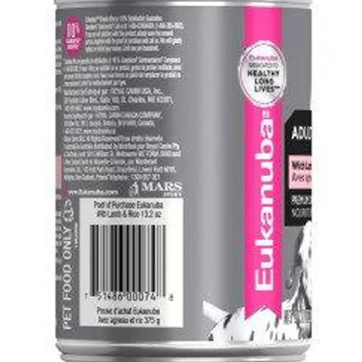 New Eukanuba Adult Lamb and Rice Formula Canned Food