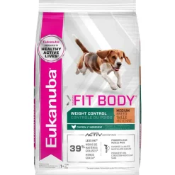 Fashion Eukanuba Fit Body Weight Control Medium Breed Dry Dog Food