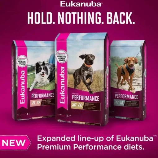 New Eukanuba Premium Performance 26/16 EXERCISE Adult Dry Dog Food