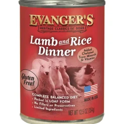 Best Evangers Classic Lamb and Rice Dinner Canned Dog Food
