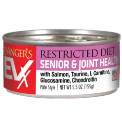 Hot Evangers EVX Restricted Diet Senior & Joint Health Salmon Recipe Wet Cat Food
