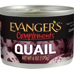 Hot Evangers Grain Free Quail Canned Food for Dogs and Cats
