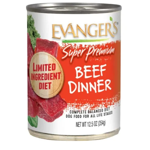 Hot Evangers Evanger's Super Premium Beef Dinner Canned Dog Food