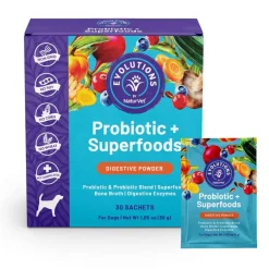 Best Evolutions by NaturVet Probiotic + Superfoods Dog Supplement