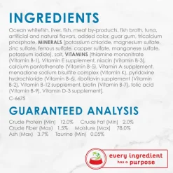 Online Fancy Feast Classic Pate Ocean Whitefish & Tuna Feast Wet Cat Food