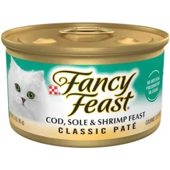 Discount Fancy Feast Classic Pate Cod, Sole & Shrimp Feast Wet Cat Food