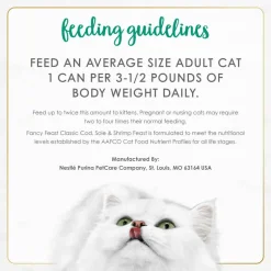 Discount Fancy Feast Classic Pate Cod, Sole & Shrimp Feast Wet Cat Food