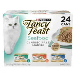 Clearance Fancy Feast Classic Pate Seafood Variety Pack Wet Cat Food