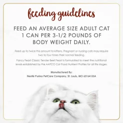 Discount Fancy Feast Classic Pate Tender Beef Feast Wet Cat Food