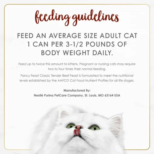 Discount Fancy Feast Classic Pate Tender Beef Feast Wet Cat Food