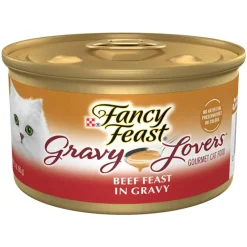Online Fancy Feast Gravy Lovers Beef Feast Wet Cat Food