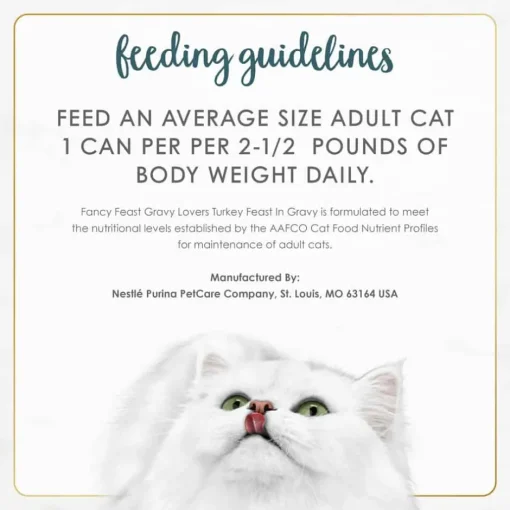 Outlet Fancy Feast Gravy Lovers Turkey Feast Wet Cat Food