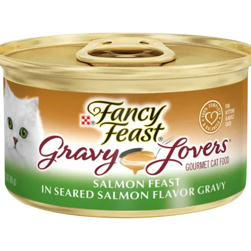 Online Fancy Feast Gravy Lovers Salmon Feast Wet Cat Food