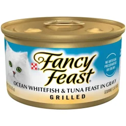 Discount Fancy Feast Grilled Ocean Whitefish & Tuna Feast Wet Cat Food