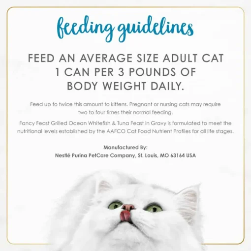 Discount Fancy Feast Grilled Ocean Whitefish & Tuna Feast Wet Cat Food