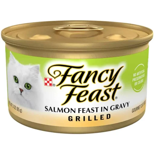 Discount Fancy Feast Grilled Salmon Feast Wet Cat Food
