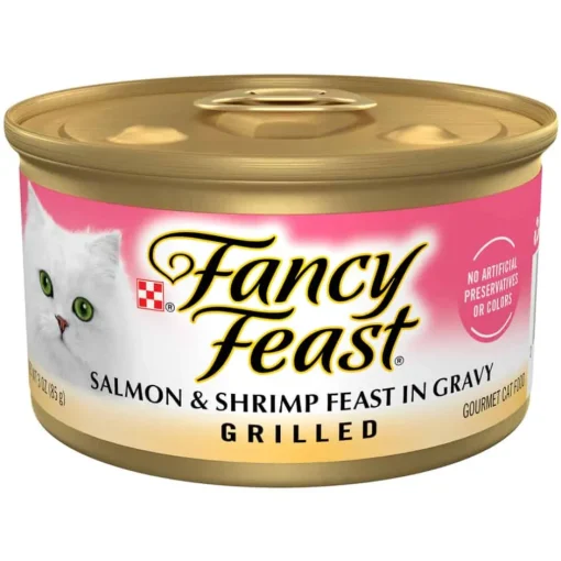 Discount Fancy Feast Grilled Salmon & Shrimp Feast