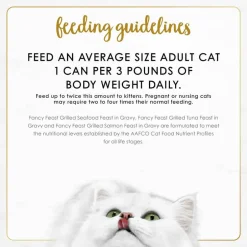 Outlet Fancy Feast Grilled Seafood Variety Pack Wet Cat Food