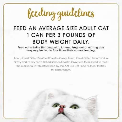 Outlet Fancy Feast Grilled Seafood Variety Pack Wet Cat Food