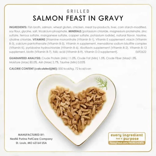 Outlet Fancy Feast Grilled Seafood Variety Pack Wet Cat Food