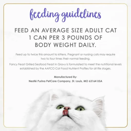 Online Fancy Feast Grilled Seafood Feast Wet Cat Food