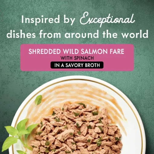 New Fancy Feast Medleys Shredded Salmon Fare Wet Cat Food