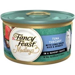 Outlet Fancy Feast Medleys Tuna Tuscany Wet Cat Food