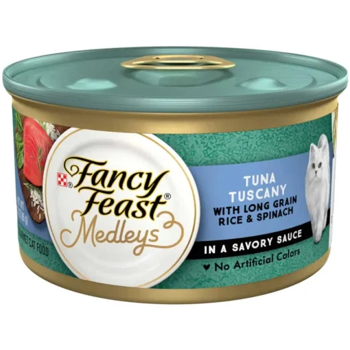 Outlet Fancy Feast Medleys Tuna Tuscany Wet Cat Food