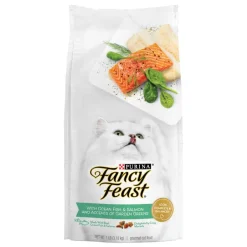 New Fancy Feast Ocean Fish & Salmon Dry Cat Food