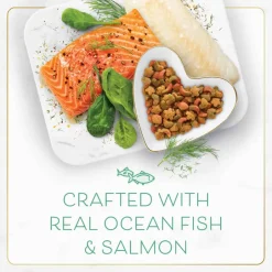 New Fancy Feast Ocean Fish & Salmon Dry Cat Food