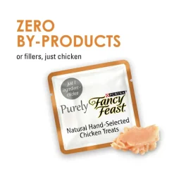 New Fancy Feast Purely Natural Hand-Selected Chicken Cat Treats
