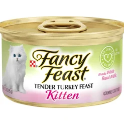 Clearance Fancy Feast Tender Turkey Feast Wet Kitten Food