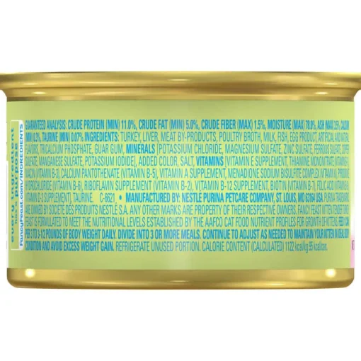 Clearance Fancy Feast Tender Turkey Feast Wet Kitten Food