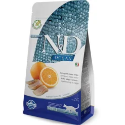 Outlet Farmina N&D Ocean Adult Wild Herring & Orange Dry Cat Food