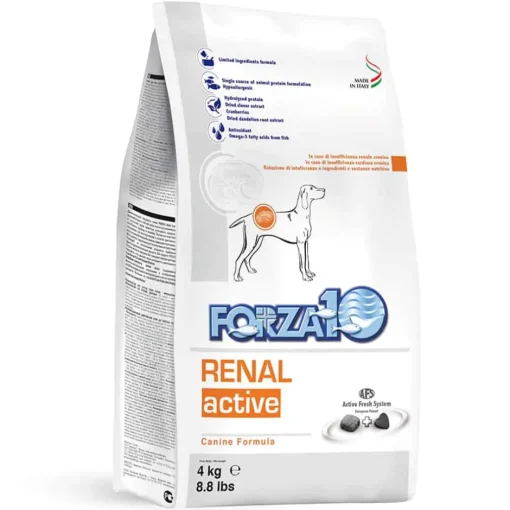 New Forza10 Nutraceutic Active Kidney Renal Support Diet Dry Dog Food