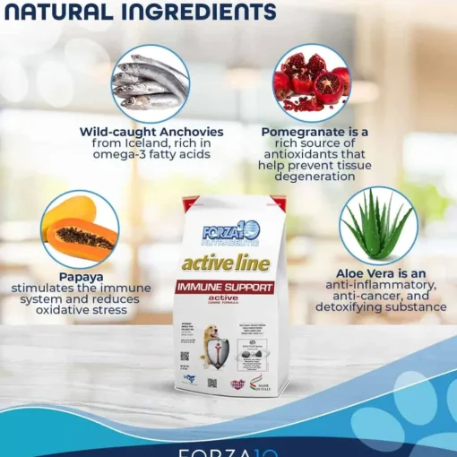 New Forza10 Nutraceutic Active Immuno Immune System Support Diet Dry Dog Food