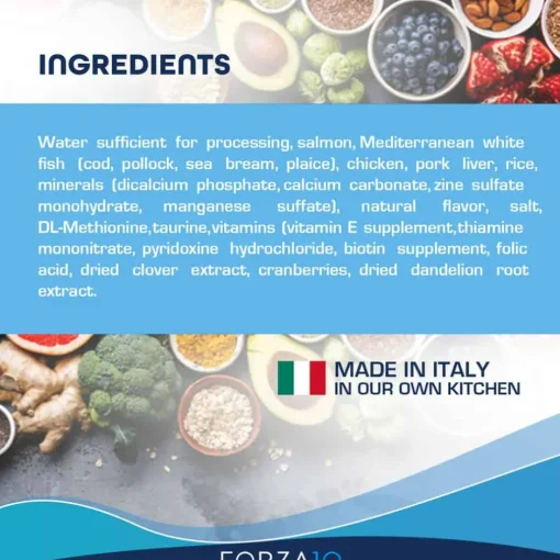 Hot Forza10 Nutraceutic ActiWet Urinary Support Icelandic Fish Recipe Wet Cat Food