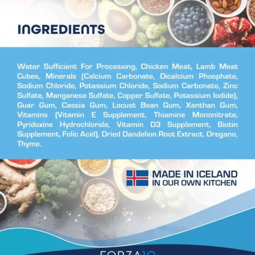Hot Forza10 Nutraceutic Legend Digestion Icelandic Chicken & Lamb Recipe Grain Free Wet Dog Food