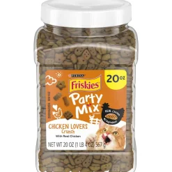 Fashion Purina Friskies Friskies Party Mix Chicken Lovers Crunch Cat Treats