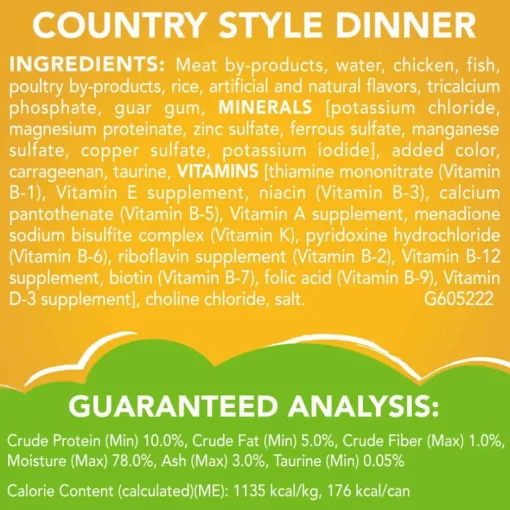 Outlet Purina Friskies Friskies Pate Country Style Dinner Wet Cat Food